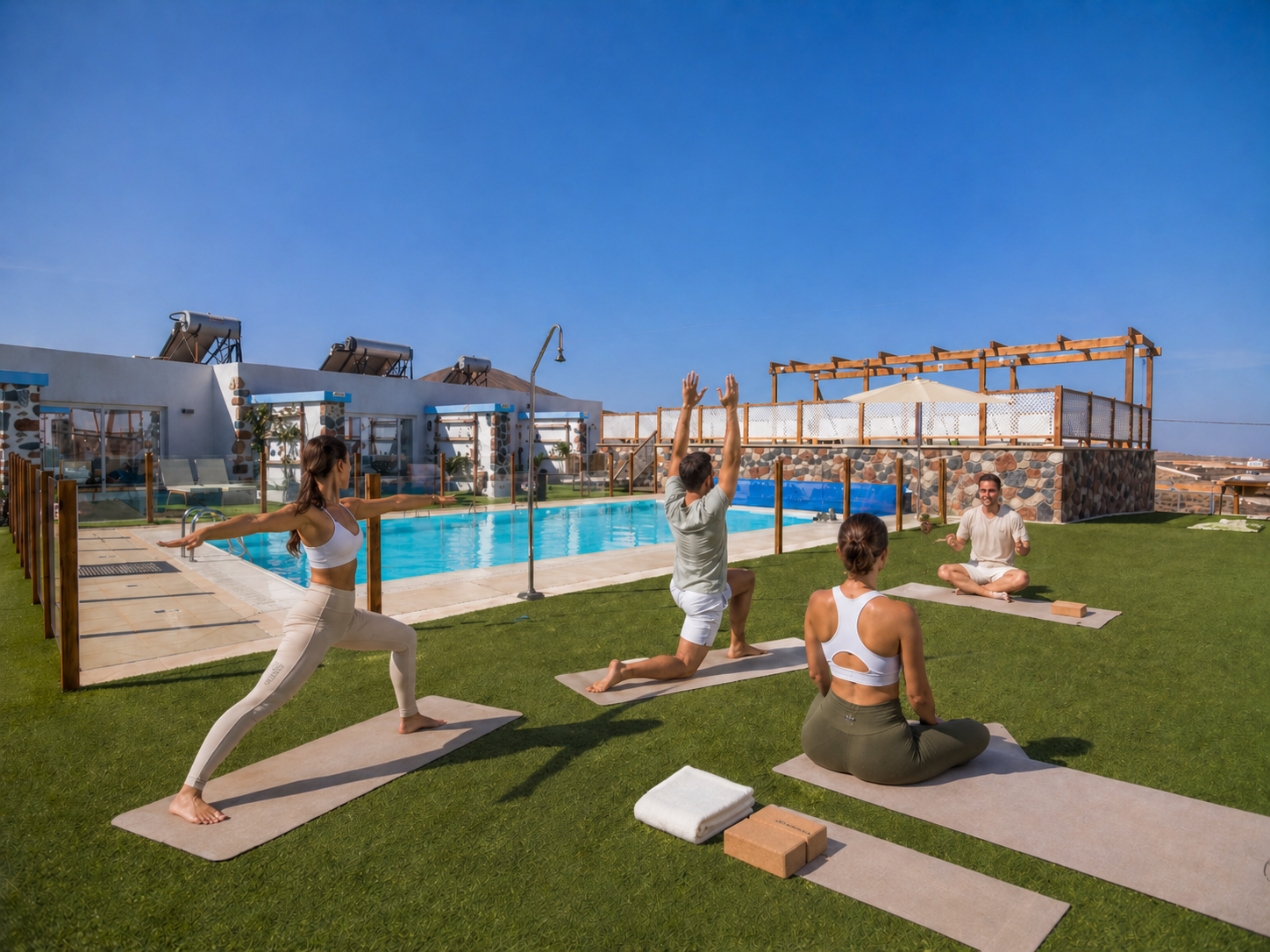 Yoga en Hotel Boutique Rosario Martín, Tefía, Fuerteventura
